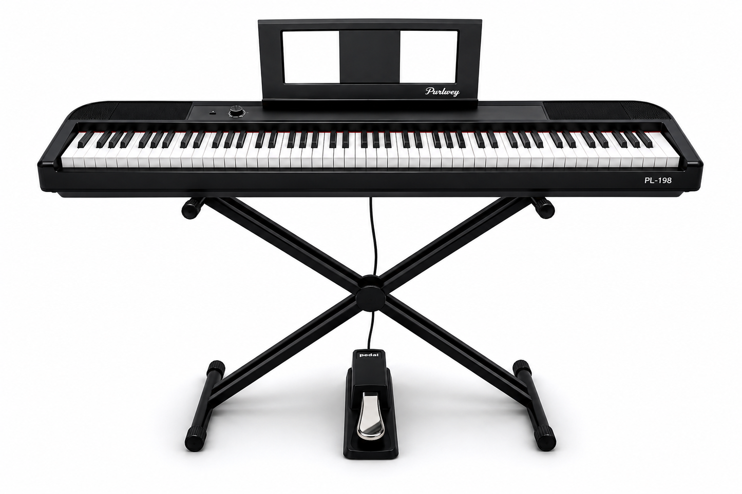 Purlwey PL-198 Hammer Keys Digital Piano