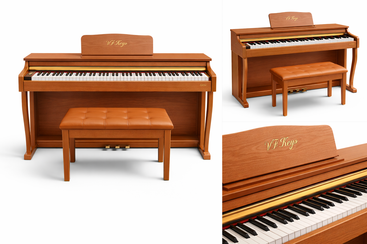 GRH Digital Wood Piano - 88 Keys