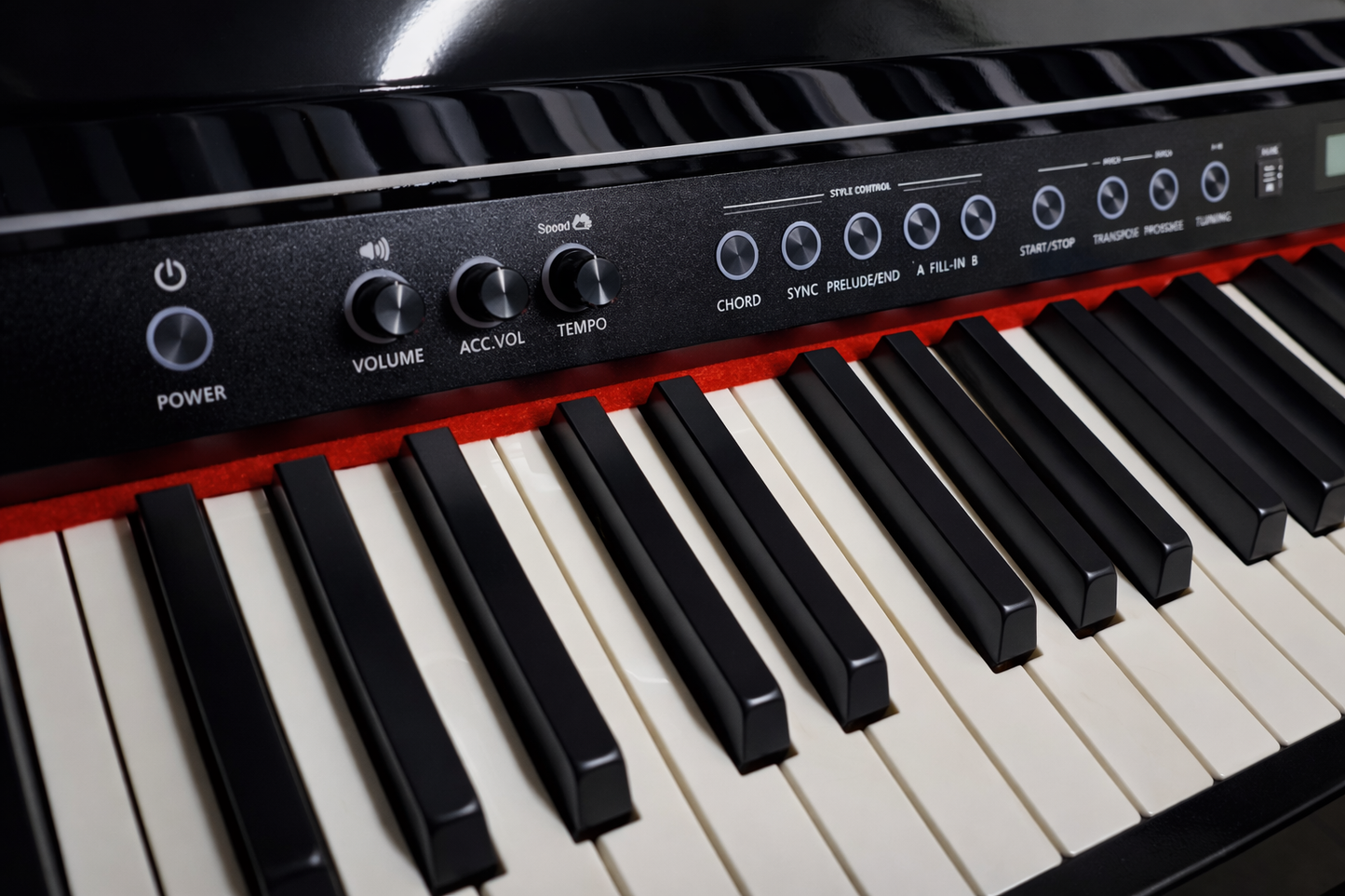 VF Keys GH-03 Digital Grand Piano – Black